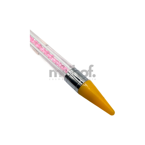 NAM24 Nailart Steinpicker rosa | 2in1 Dotting Tool + Wachsspitze